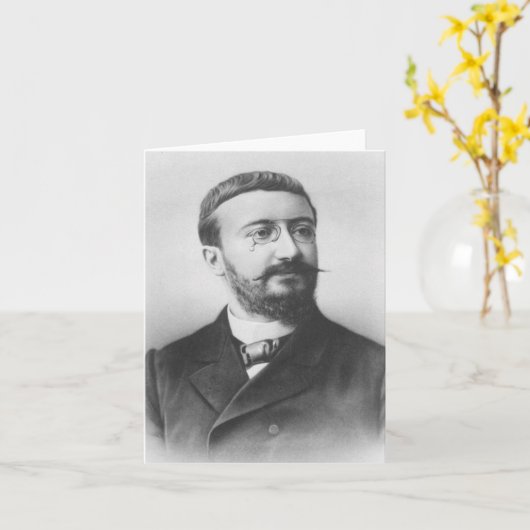Carte Alfred Binet (Fleur jaune)
