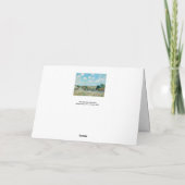 Carte Alfred Sisley - La Prairie (Dos)