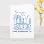 Carte Alhambra Court of the Lions 1 (Fleur jaune)