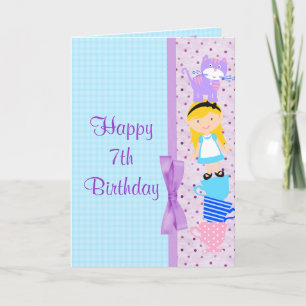 Carte Alice à Wonderland Birthday