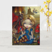 Carte "Alice and the Bosch Monsters" (Fleur jaune)