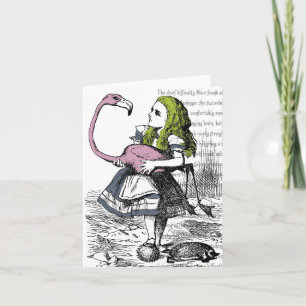 Carte Alice au pays des merveilles