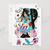 carte alice aux pays des merve (Devant / Derrière)