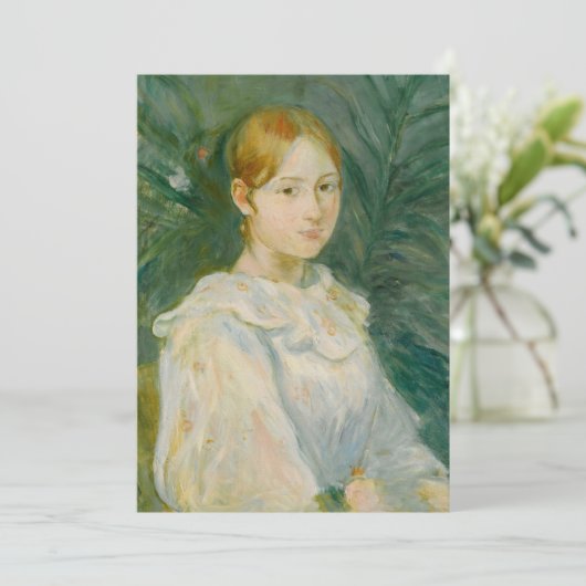 Carte Alice Gamby en Buste | Berthe Morisot (Debout devant)