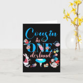 Carte Alice In Onederland Family Cousin Of The Birthday (Fleur jaune)