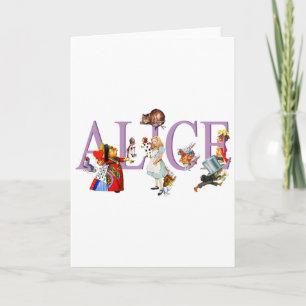 Carte Alice in Wonderland and Friends