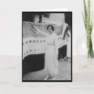 Carte Alice Paul 19th Amendment Suffrage Victory