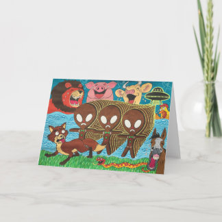 Carte Alien de pain d'épices