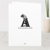 Carte Alien gris, je veux croire (Dos)