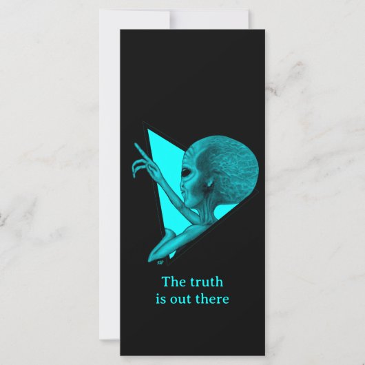 Carte Alien Gris, la vérité est ailleurs (Devant)