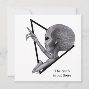 Carte Alien gris, la vérité est là