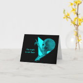 Carte Alien gris, la vérité est là (Fleur jaune)