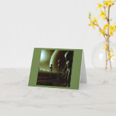 Carte ALIENS gris SF 1 (Fleur jaune)