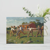 Carte Aligner la touche | Winslow Homer (Debout devant)