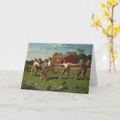 Carte Aligner la touche | Winslow Homer (Fleur jaune)