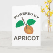 Carte Alimenté Par Apricot (Fleur jaune)