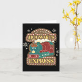 Carte All Aboard The Express Christmas Cookie (Fleur jaune)