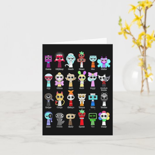 Carte All Dandys World Toys Dandys World Characters Enfa (Fleur jaune)