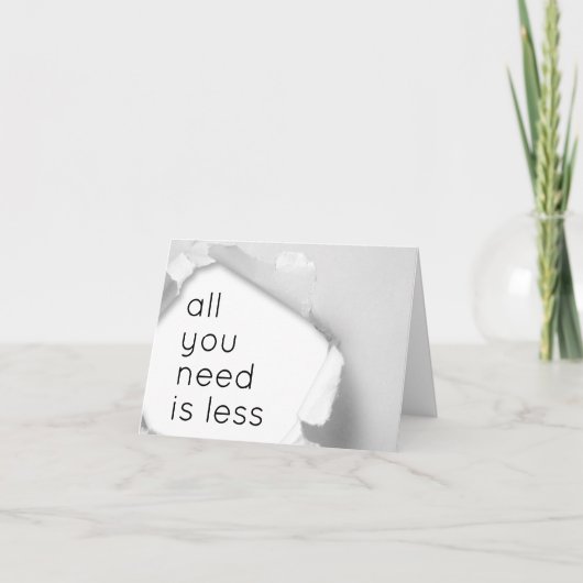 Carte All you need (Devant)