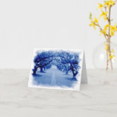 Carte Allée de chêne (Fleur jaune)