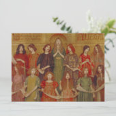 Carte Alleluia (par Thomas Cooper Gotch) (Debout devant)