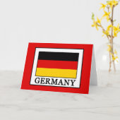 Carte Allemagne (Fleur jaune)