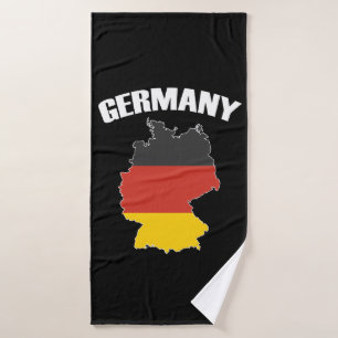 Carte Allemagne - Drapeau allemand - Deutschland T