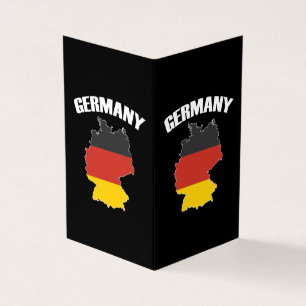 Carte Allemagne - Drapeau allemand - Deutschland T