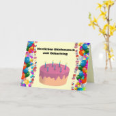 Carte allemand (Fleur jaune)