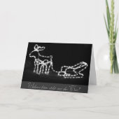 Carte Allemand Romantique Joyeux voeux de Noël (Devant)