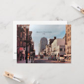 Carte Allentown, Pennsylvanie 1950 (Devant/Arrière en situation)