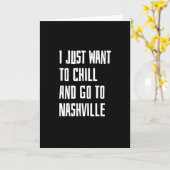 Carte Aller À Nashville (Fleur jaune)