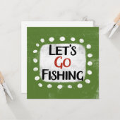 Carte Allez, fiche de voeux pêche (Devant/Arrière en situation)