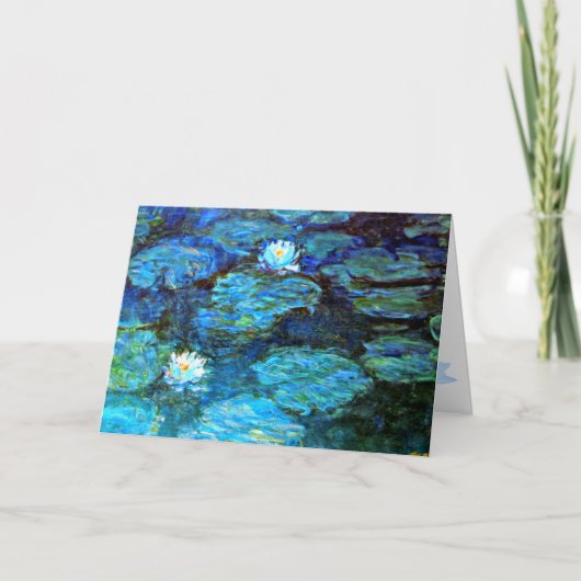 Carte Allez, Monet's Water Lily ? (Devant)