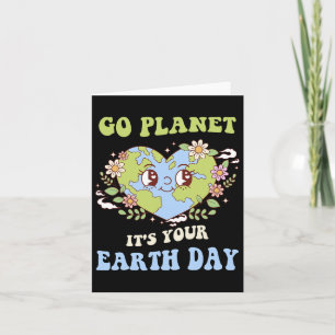 Carte Allez planète c'est votre jour de la Terre 2025 en