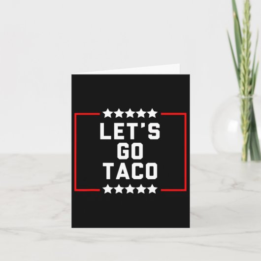 Carte Allez Taco 16 (Devant)
