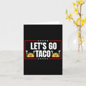 Carte Allez Taco 19 (Fleur jaune)