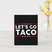 Carte Allez Taco 29 (Fleur jaune)