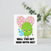 CARTE ALLEZ-VOUS ÊTRE HAUT AVEC MOI ? (Debout devant)