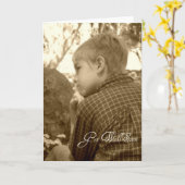 Carte Allez-y bientôt (Fleur jaune)