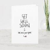 Carte Allez-y bientôt (Devant)