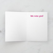 Carte Allez-Y Bientôt Équipe De Patinage Sur Glace (Intérieur)