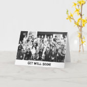 Carte Allez-y bientôt - Nous n'avons pas été la même car (Fleur jaune)