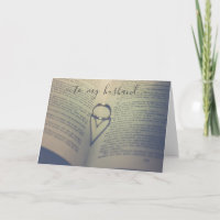 Alliance sur un livre ouvert pour un anniversaire