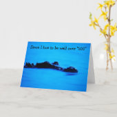 CARTE ALLIGATOR DIT HEUREUX 50E ANNIVERSAIRE (Fleur jaune)