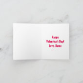 Carte Alligator Valentine's Day (Intérieur)