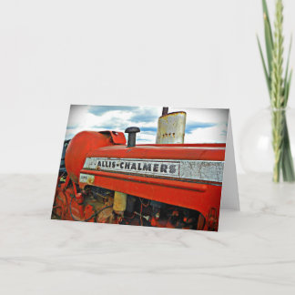 Carte Allis Chalmers tractor