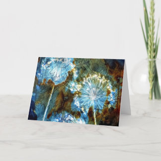 Carte Allium Greeting Card
