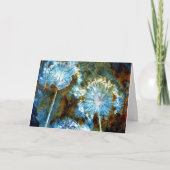 Carte Allium Greeting Card (Devant)