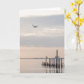 Carte Allons à la Beach Card (Fleur jaune)